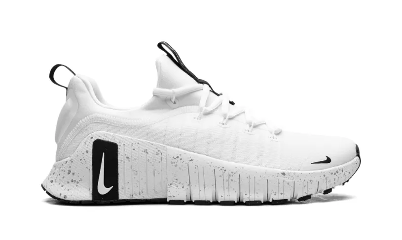 Nike Lifestyle Free Metcon 6 WMNS 'White Metallic Silver Light Smoke Grey Black' 