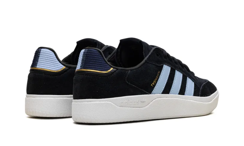 More Adidas Shoes Tyshawn Low 'Black Clear Sky' 