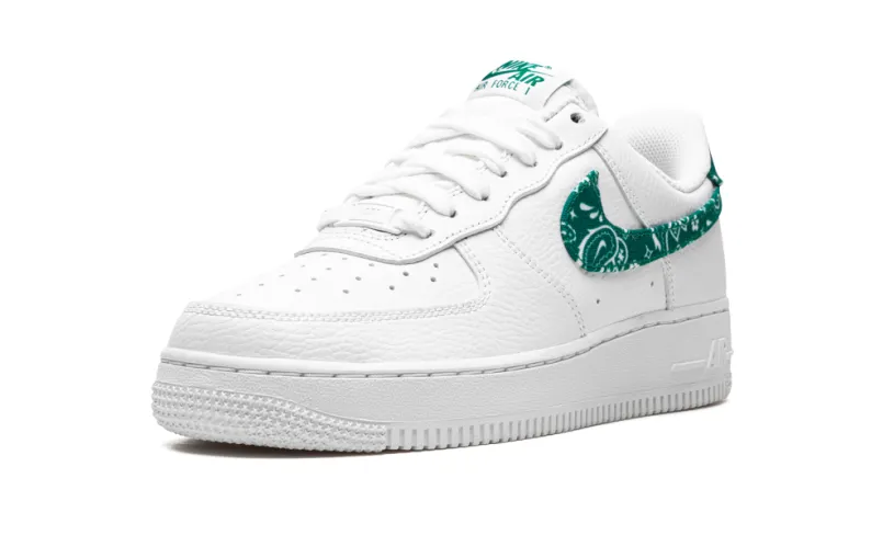 Nike Lifestyle AIR FORCE 1 LO '07 ESSEN MNS WMNS 'Green Paisley' 