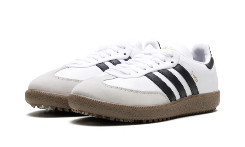 Adidas Samba Samba Spikeless Golf 'White Black Gum' 
