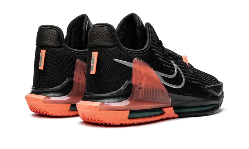 Nike Basketball LeBron Witness VI 'Black   Crimson Pulse' 