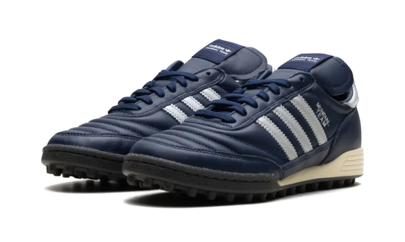 More Adidas Shoes Mundial Team 'Night Indigo Silver Metallic' 