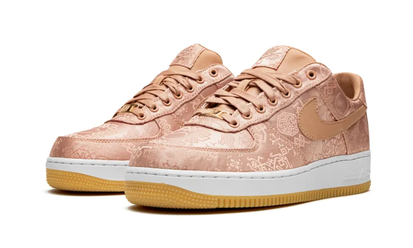 Nike Lifestyle Air Force 1 PRM 'CLOT - Rose Gold Silk' 
