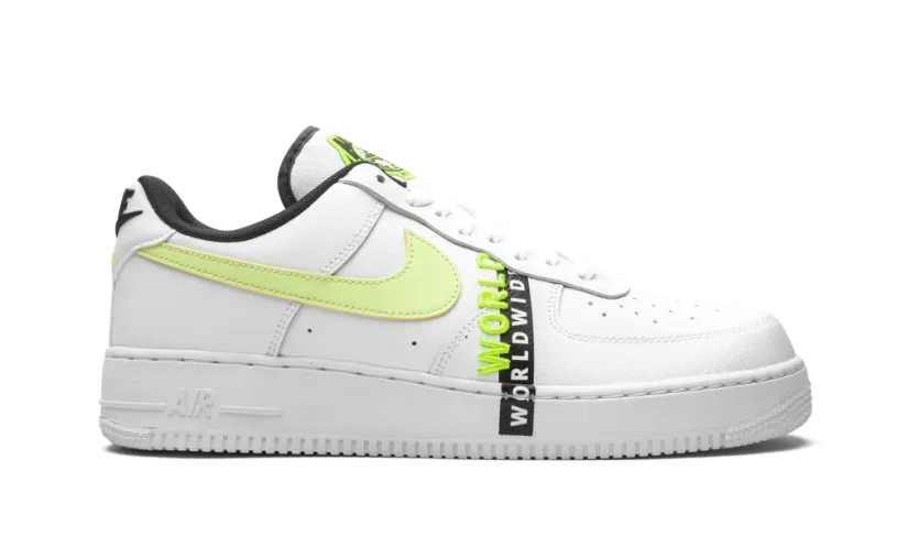 Nike Lifestyle Air Force 1 Low 'Worldwide White Volt' 