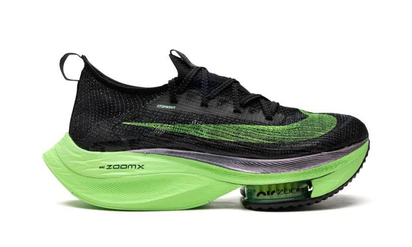 Nike Lifestyle AIR ZOOM ALPHAFLY NEXT% WMNS 'Black   Electric Green' 