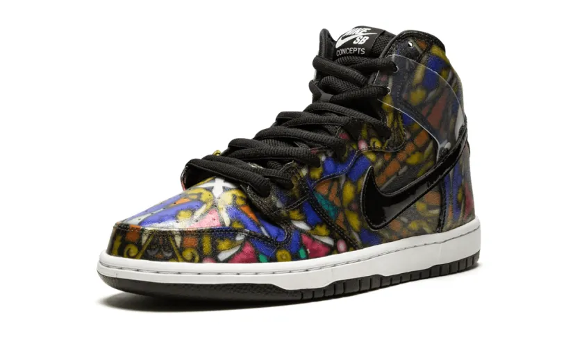 Nike SB Dunk Hi Pro SB 'Concepts Stained Glass - Special Box'