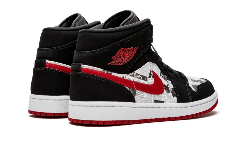 Air Jordan 1 Air Jordan 1 Mid SE 'Newspaper Air Times' 