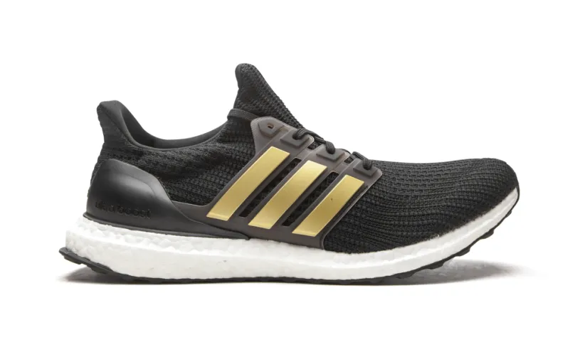 More Adidas Shoes Ultra Boost 4.0 DNA 'Black Metallic Gold' 