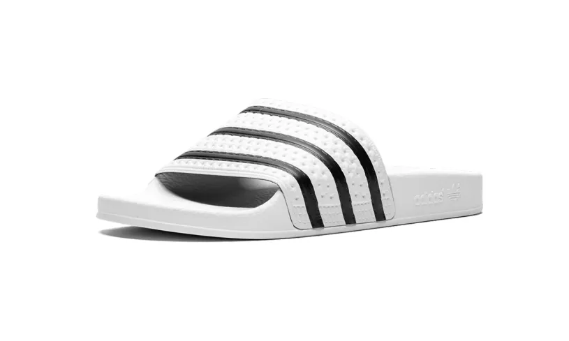 More Adidas Shoes Adilette Slide 'White' 