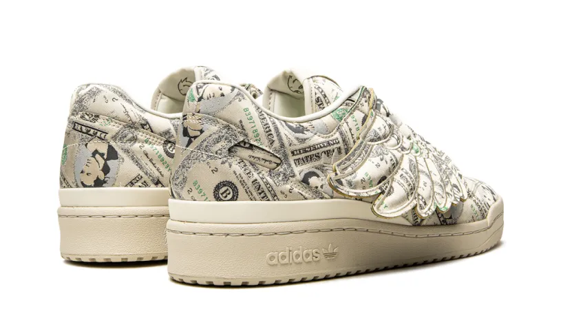 More Adidas Shoes x Jeremy Scott x Forum Lo Wing 'Money' 