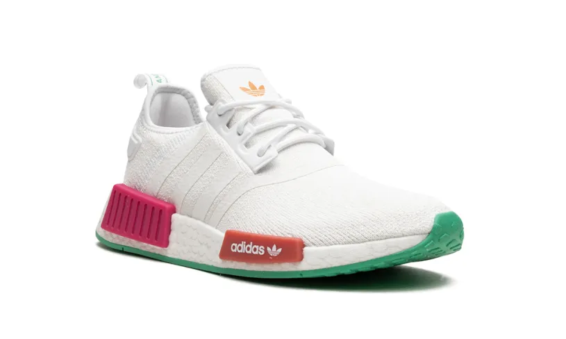 Adidas NMD NMD R1 WMNS 'White Magenta Green' 