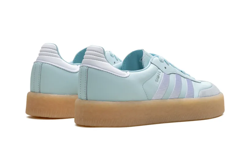 Adidas Samba Sambae WMNS 'Almost Blue Silver Metallic Gum' 