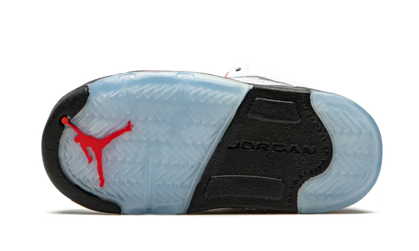 Air Jordan 5 Air Jordan 5 Retro TD 'Fire Red Silver Tongue 2020'