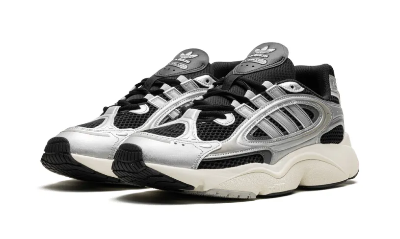 More Adidas Shoes Ozmillen 'Black Silver'
