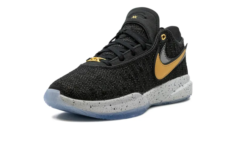 Nike Basketball LeBron 20 'Black Metallic Gold' 