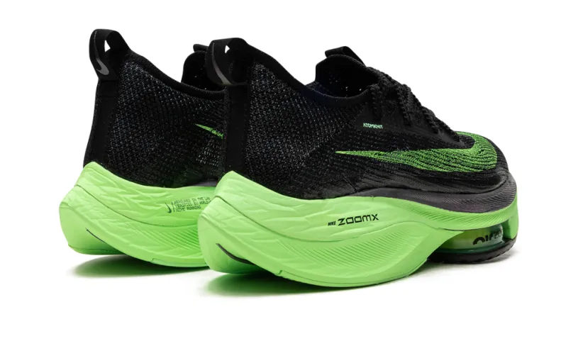 Nike Lifestyle AIR ZOOM ALPHAFLY NEXT% WMNS 'Black   Electric Green' 