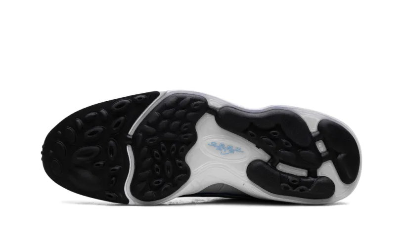 Nike Lifestyle Zoom Spiridon 'Metallic Silver   Signal Blue' 