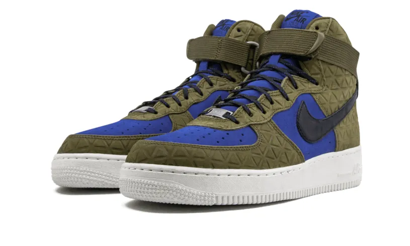 Nike Lifestyle AIR FORCE 1 HI PRM SUEDE WMNS 'Olive Flak'