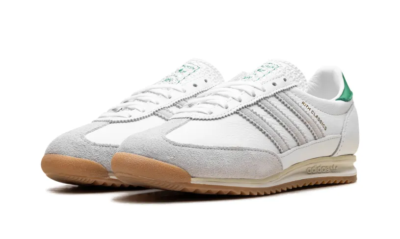 More Adidas Shoes SL 72 'Kith Classics White Green'