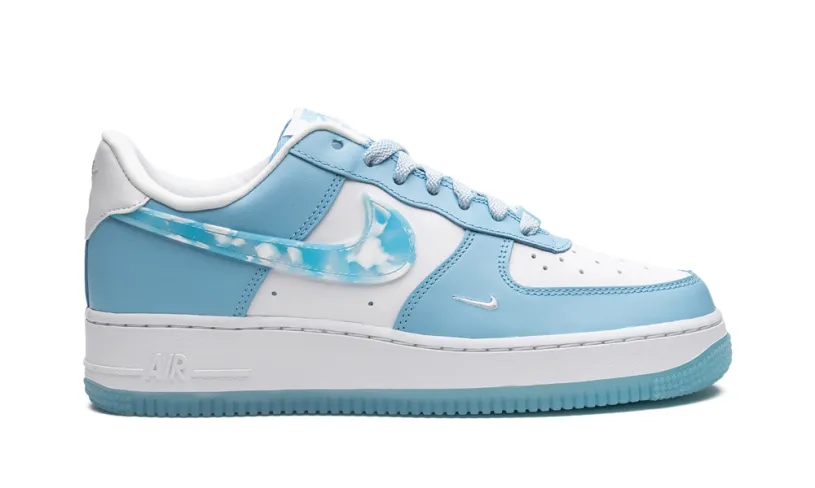Nike Lifestyle AIR FORCE 1 '07 LX MNS WMNS 'Nail Art White Blue' 