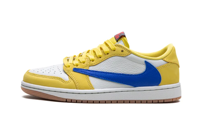 Air Jordan 1 Jordan 1 Retro Low OG WMNS 'TRAVIS SCOTT - CANARY' 