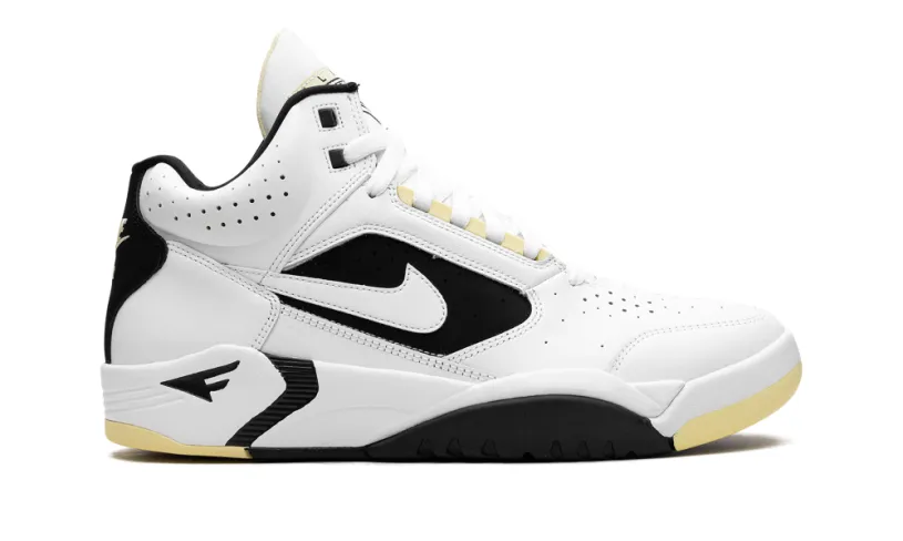 Nike Basketball Air Flight Lite Mid 'White Lemon Black White' 