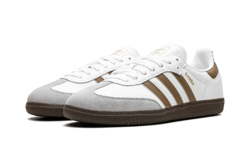 Adidas Samba Samba OG 'Cloud White   Brown Desert' 