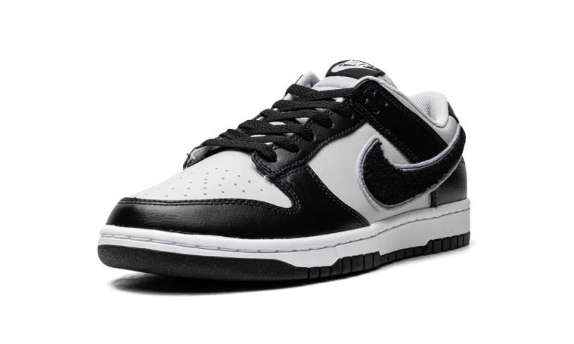 Nike Dunk Dunk Low 'Chenille Swoosh Black Grey' 