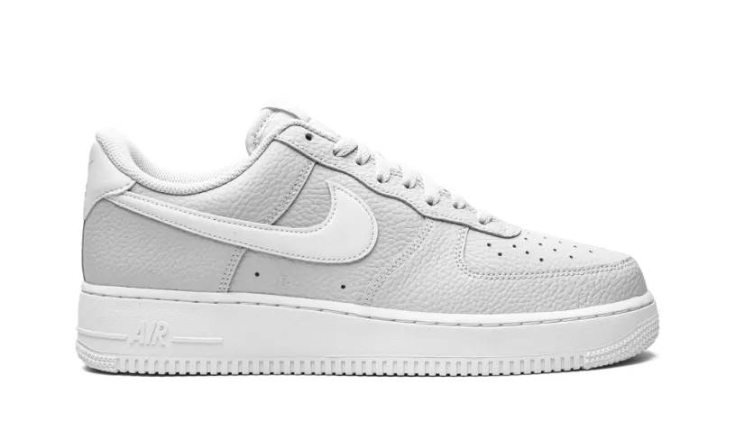 Nike Lifestyle Air Force 1 '07 'Pebbled Leather - Pure Platinum' 