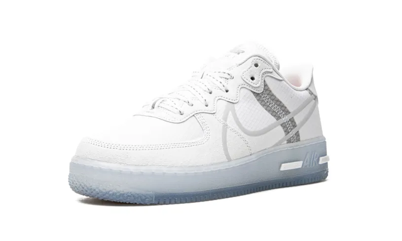 Nike Lifestyle Air Force 1 React 'White Ice' 