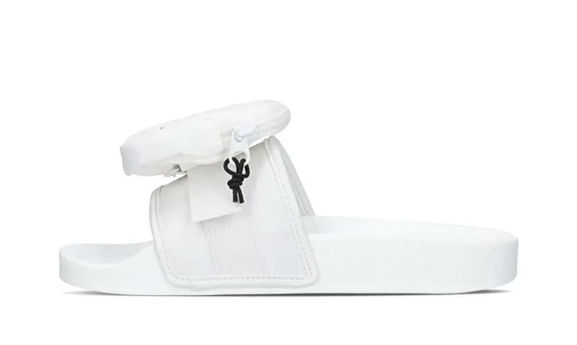 More Adidas Shoes Adilette Slides WMNS 'White' 