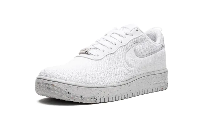 Nike Lifestyle Air Force 1 CRATER FLYKNIT NN 'Whiteout' 