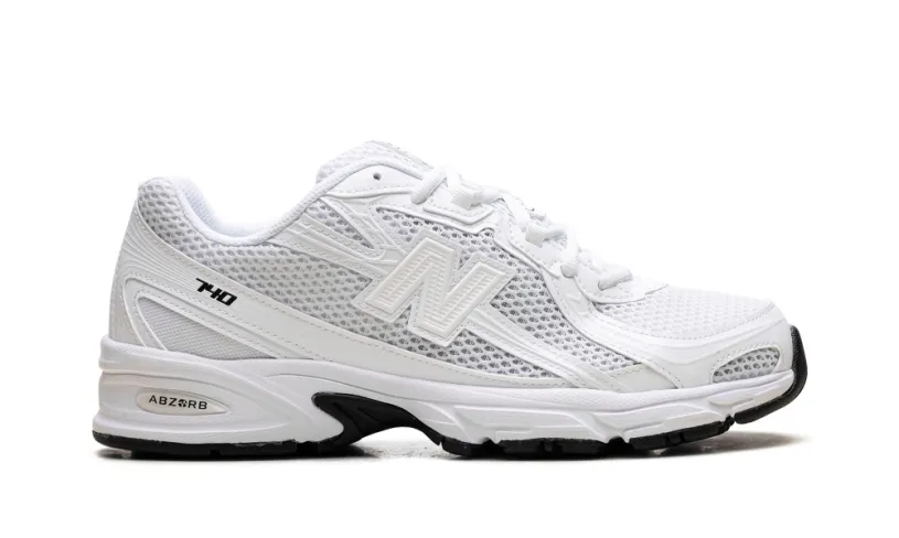 More New Balance 740 'Triple White' 