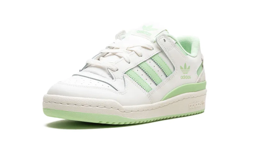 More Adidas Shoes Forum Low CL WMNS 'White Green Spark' 