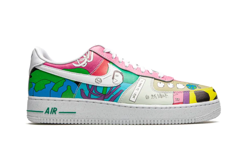 Nike Lifestyle Air Force 1 Low Flyleather 'Ruohan Wang' 