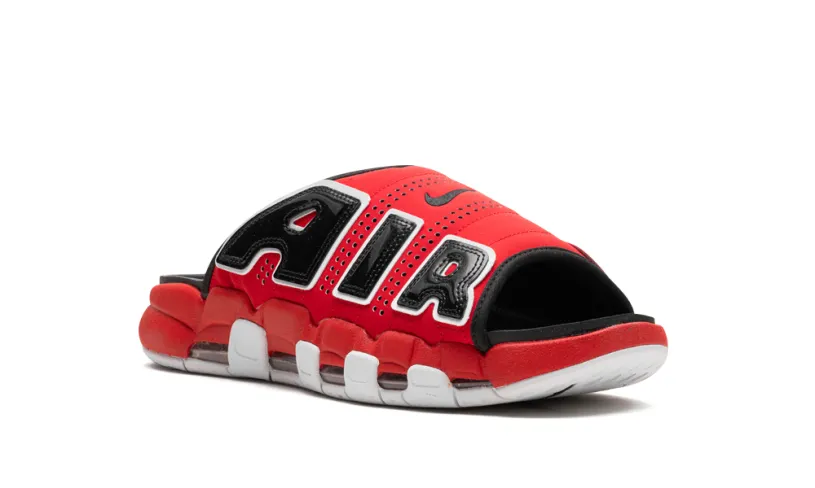Nike Basketball Air More Uptempo Slide 'Bulls' 