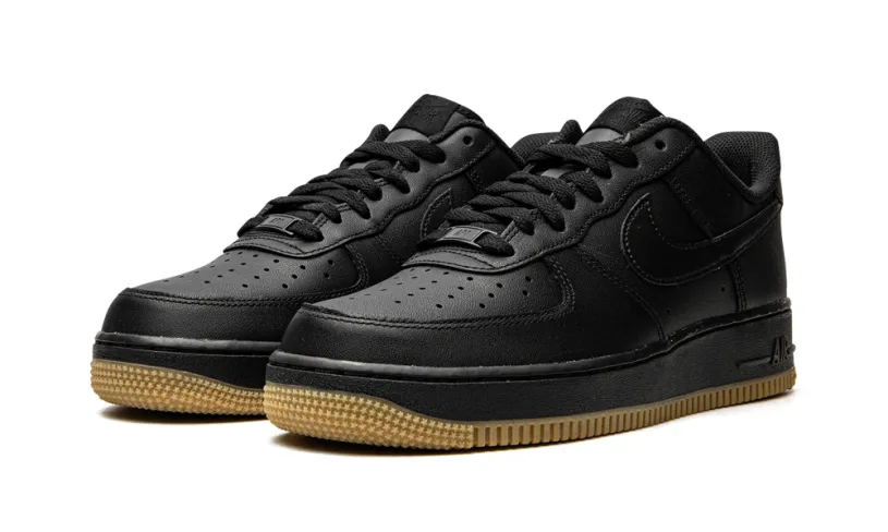 Nike Lifestyle Air Force 1 Low '07 'Black Gum' 