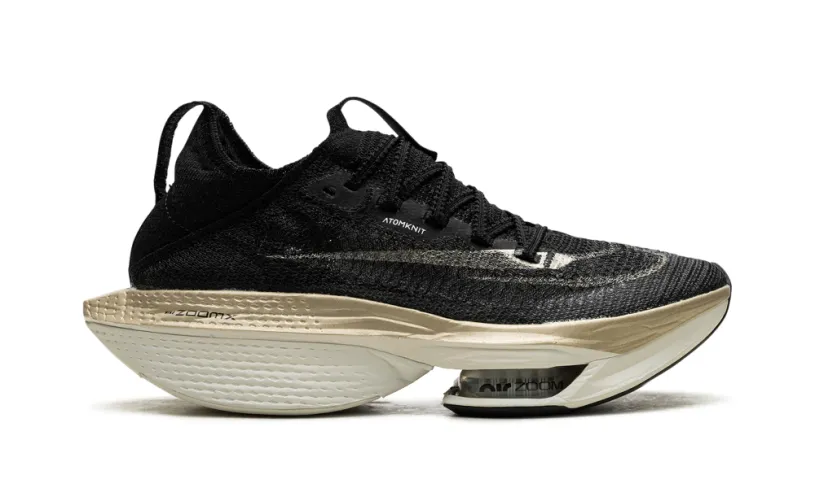 Nike Lifestyle AIR ZOOM ALPHAFLY NEXT% 2 WMNS 'Black Gold White' 