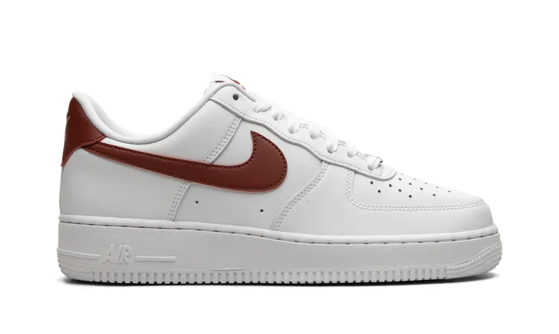 Nike Lifestyle AIR FORCE 1 '07 WMNS 'White   Rugged Orange' 