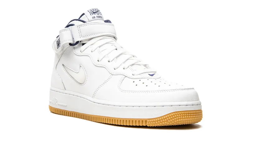 Nike Lifestyle Air Force 1 Mid Jewel QS 'NYC - Yankees' 