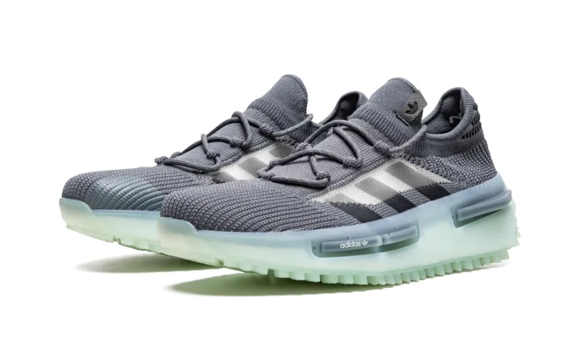 Adidas NMD NMD S1 'Grey Green Glow'
