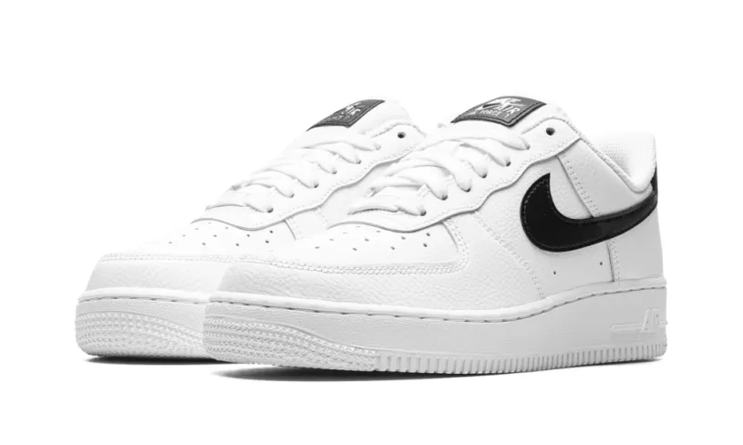 Nike Lifestyle AIR FORCE 1 '07 MNS WMNS 'White Black' 