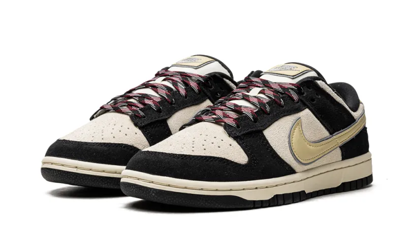 Nike Dunk DUNK LO LX MNS WMNS 'Black / Cream Suede'