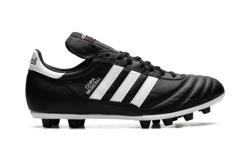 More Adidas Shoes Copa Mundial Leather FG 'Black White' 
