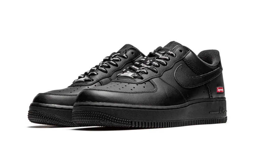Nike Lifestyle Air Force 1 Low 'Supreme - Mini Box Logo Black' 
