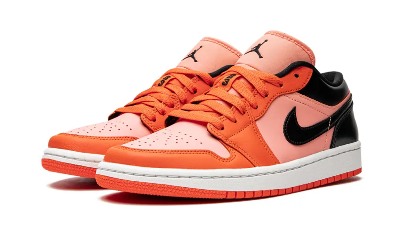 Air Jordan 1 JORDAN 1 LO WMNS 'Orange Black' 