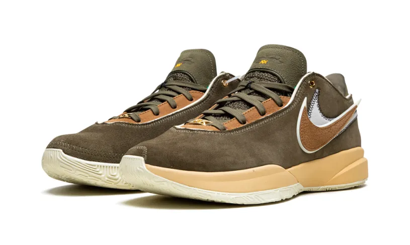 Nike Basketball LeBron 20 'Olive Suede' 