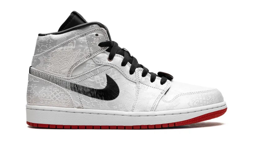 Air Jordan 1 Air Jordan 1 Mid 'Fearless Edison Chen - Clot Silk' 
