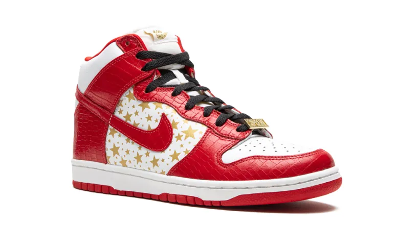 Nike Dunk SB Dunk High Pro 'Supreme - Red Stars (2003)' 