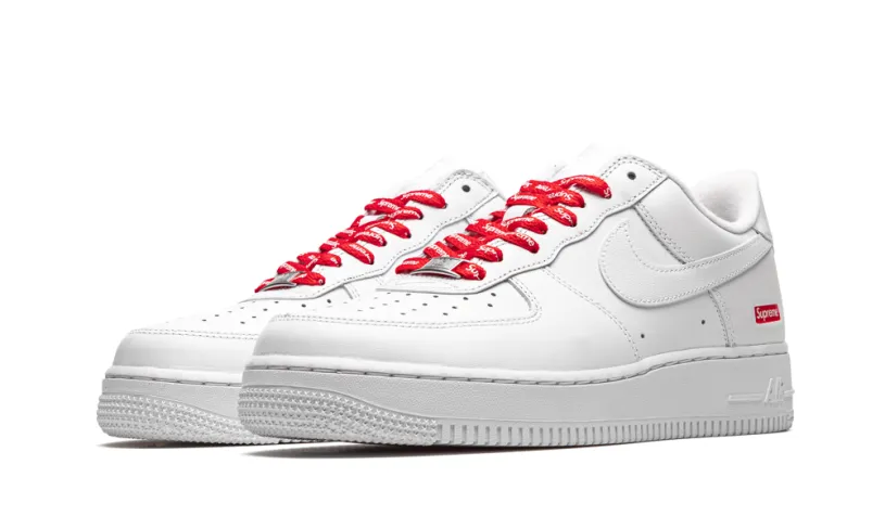 Nike Lifestyle Air Force 1 Low 'Supreme - Mini Box Logo White'